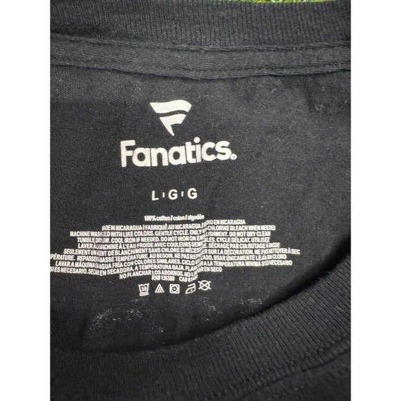 Fanatics Baltimore Ravens Lamar Jackson 8 2019 NFL Playoffs Shirt Black Mens L - Picture 4 of 6